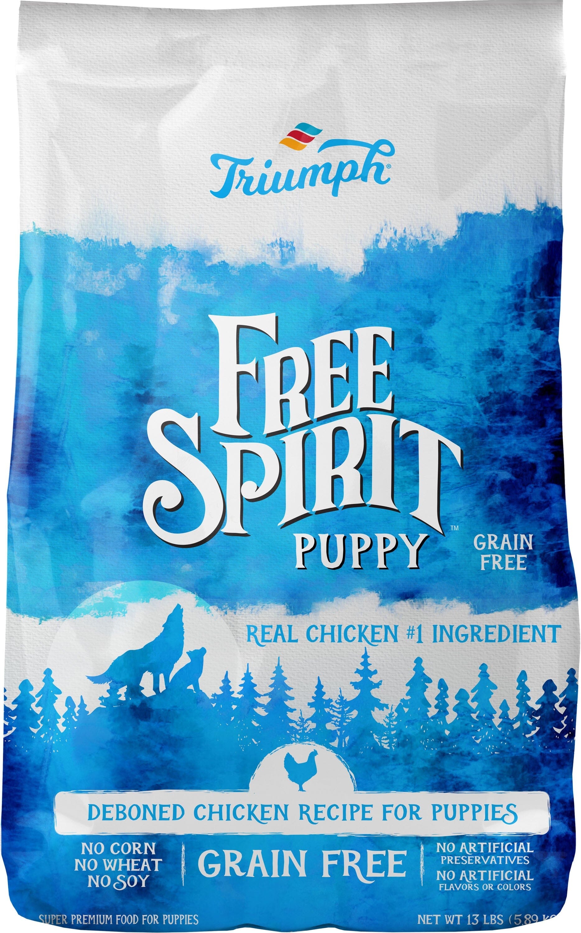 Free Spirit Grain-Free Puppy Food Dry Dog Food - Chicken - 13 Lbs  