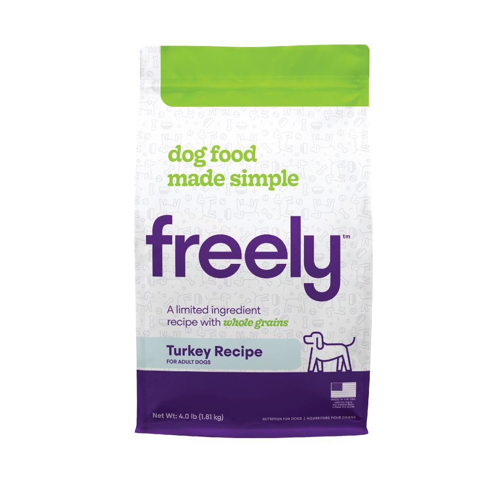 Freely Limited Ingredient Diet Natural Whole Grain Turkey Kibble Adult Dry Dog Food  