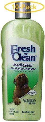 Fresh 'N Clean Medicated Dog Shampoo - 18 Oz