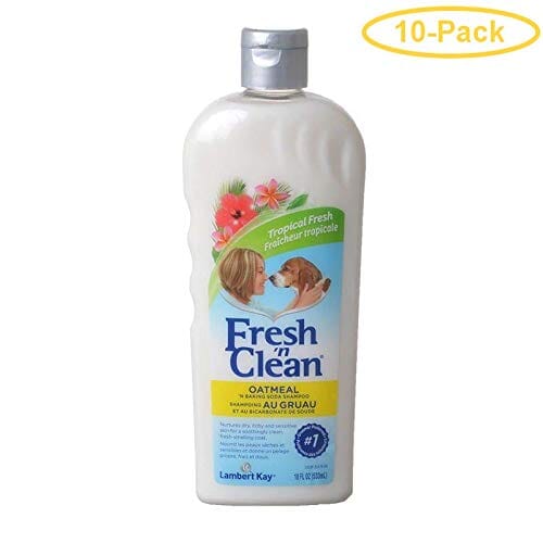 Fresh 'N Clean Oatmeal Baking Soda Dog Shampoo - Tropical Scent - 18 Oz  