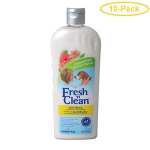 Fresh 'N Clean Oatmeal Baking Soda Dog Shampoo - Tropical Scent - 18 Oz