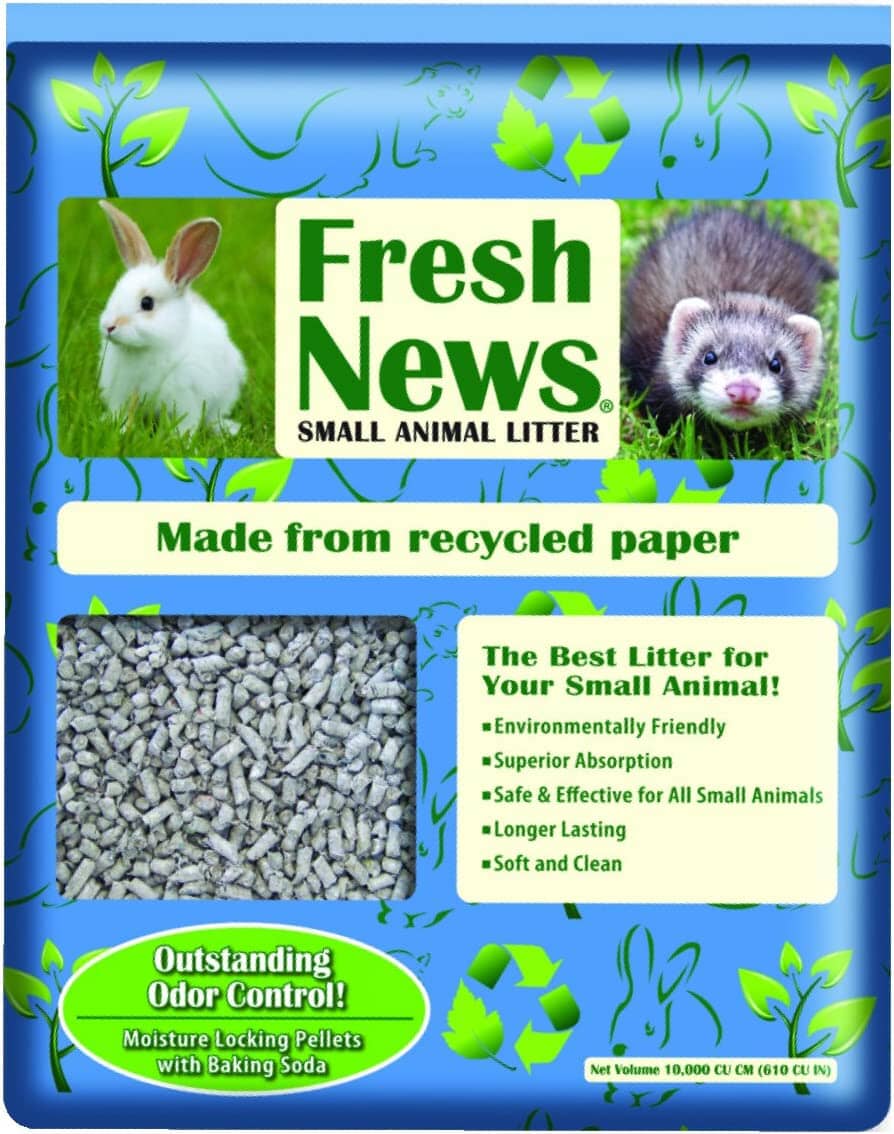 Fresh News Small Animal Litter Cat Litter - 5.3 Lbs - Case of 6  