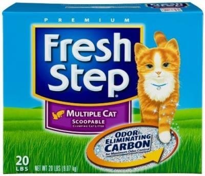 Fresh Step Multi-Cat Scented Clumping Cat Litter  - Scented - 20 Lbs