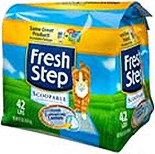 Fresh Step Odor Shield Clumping Cat Litter with Febreze - 42 Lbs