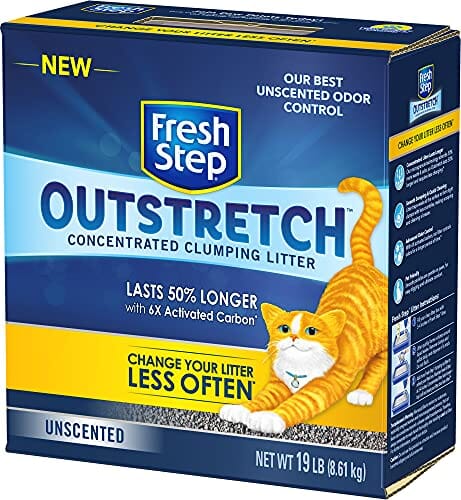 Fresh Step Outstretch Clumping Cat Litter - 19 Lbs  