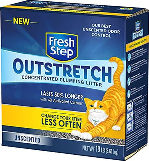 Fresh Step Outstretch Clumping Cat Litter - 19 Lbs