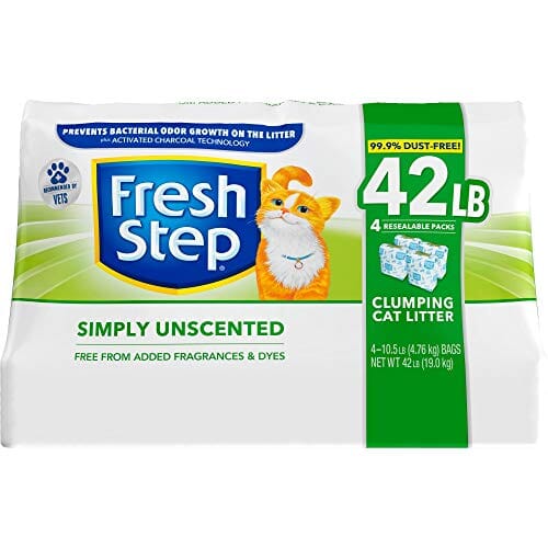 Fresh Step Ultra Clumping Cat Litter - Unscented - 42 Lbs