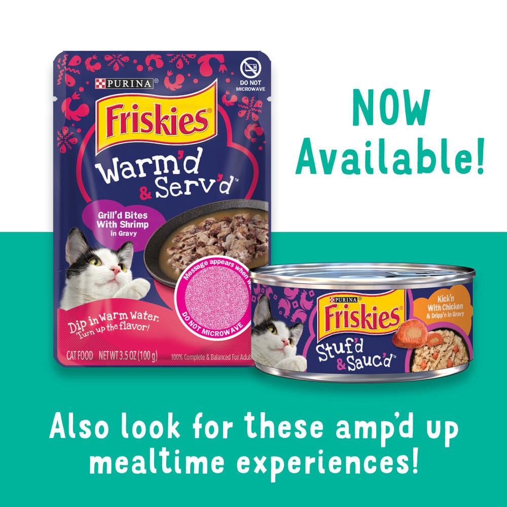 Friskies Lil Slurprises With Surimi Whitefish Cat Food Compliment  