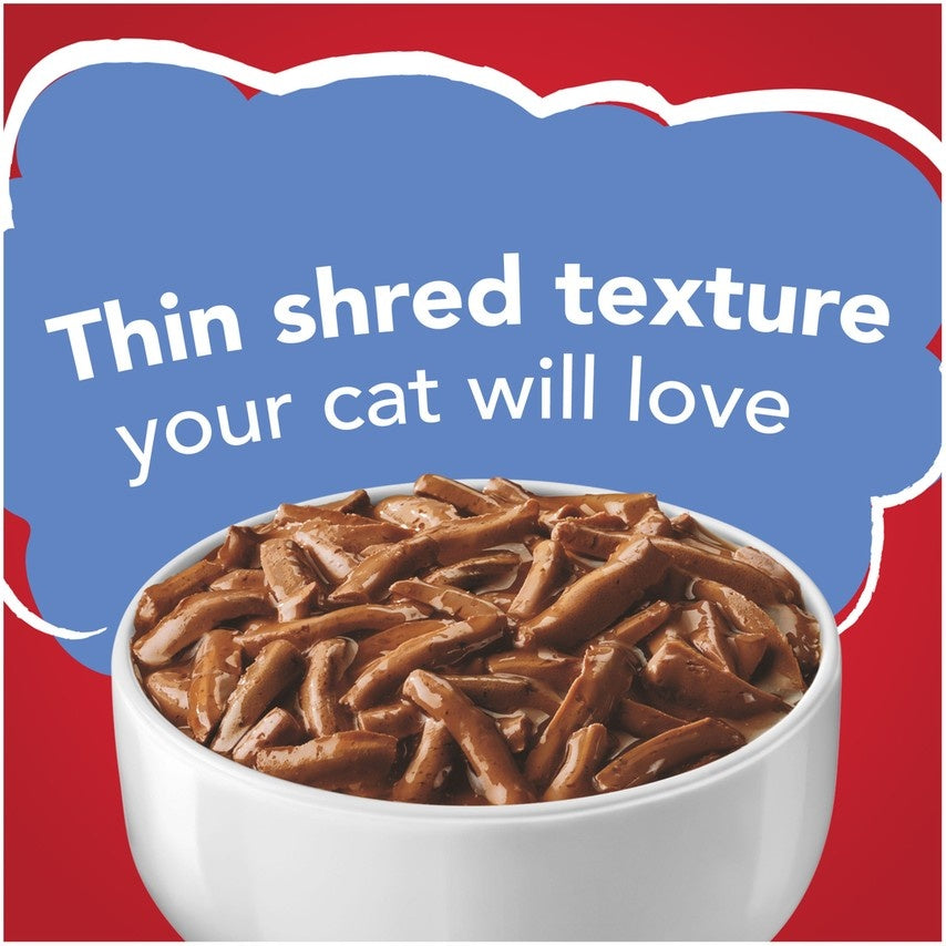 Friskies Shredded Beef Canned Cat Food  