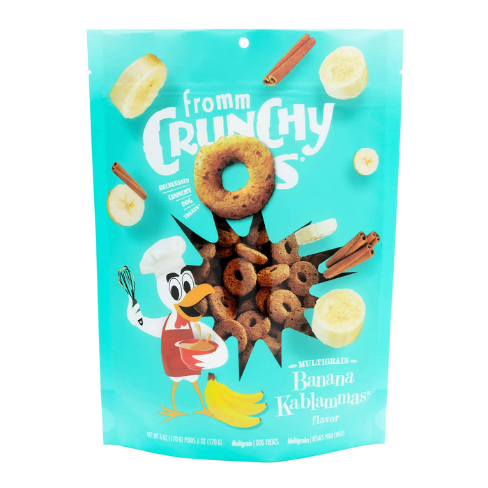 FROMM CrunchyO's Banana Kablammas Crunchy Dog Treats - 6 Oz