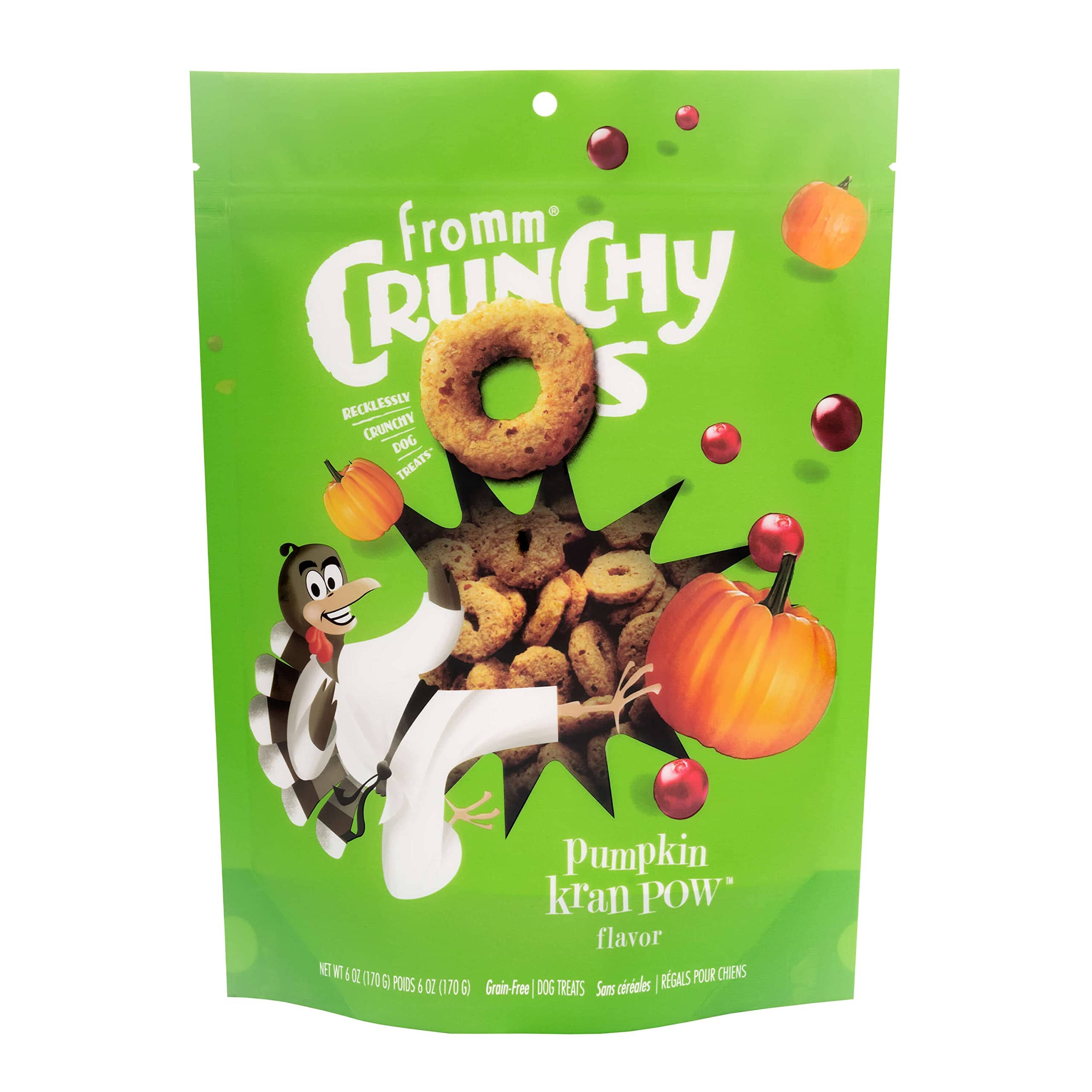 FROMM CrunchyO's Pumpkin Kran Pow Crunchy Dog Treats - 6 Oz  