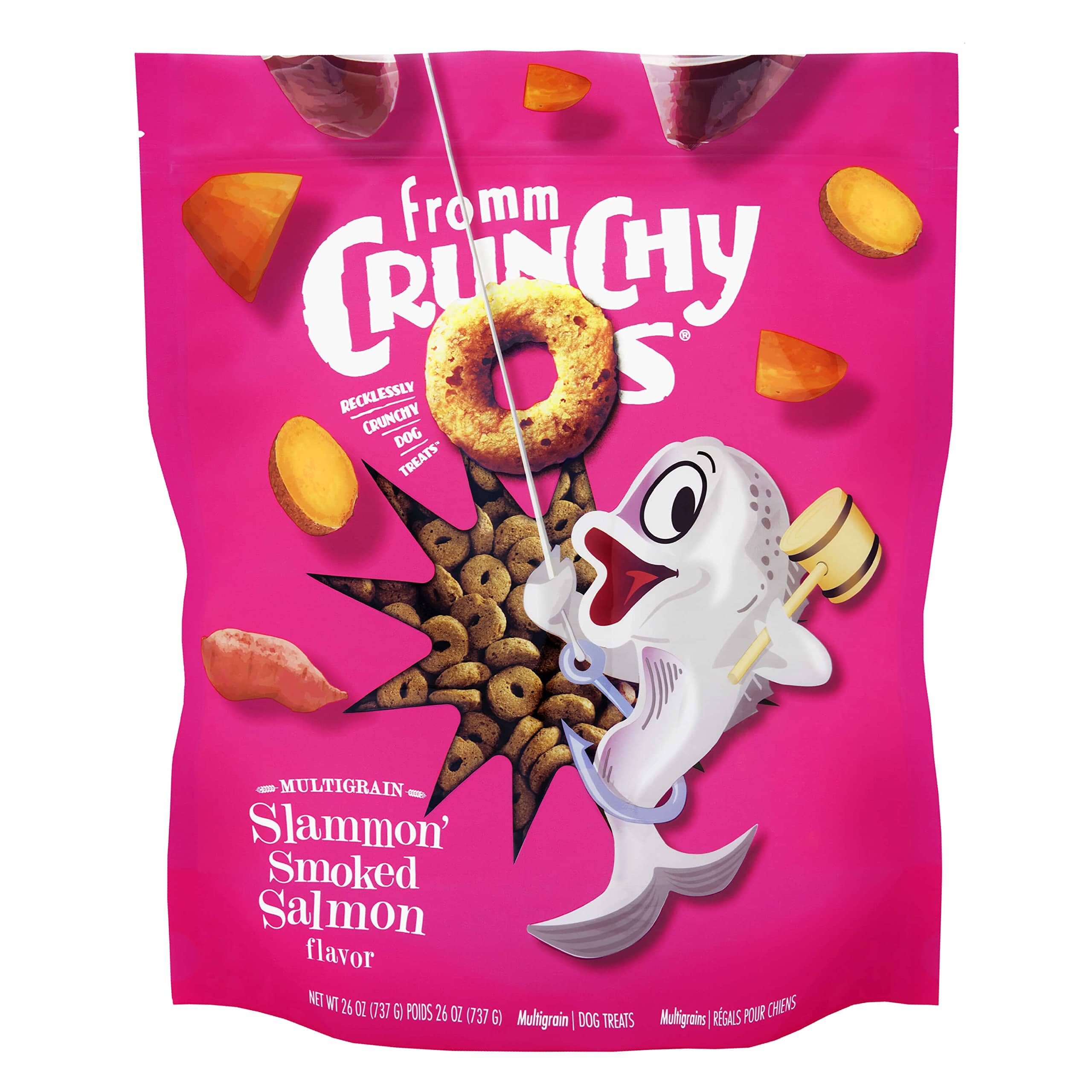 FROMM CrunchyO's Slammon' Smoked Crunchy Dog Treats - 26 Oz  