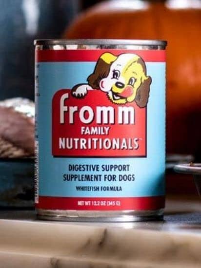 FROMM Family Remedies Digestive Support Fish Canned Dog Food - 12.2 Oz - Case of 12  