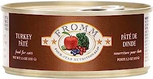 FROMM Four-Star Nutritionals Beef Pate Canned Cat Food - 5.5 Oz - Case of 12  