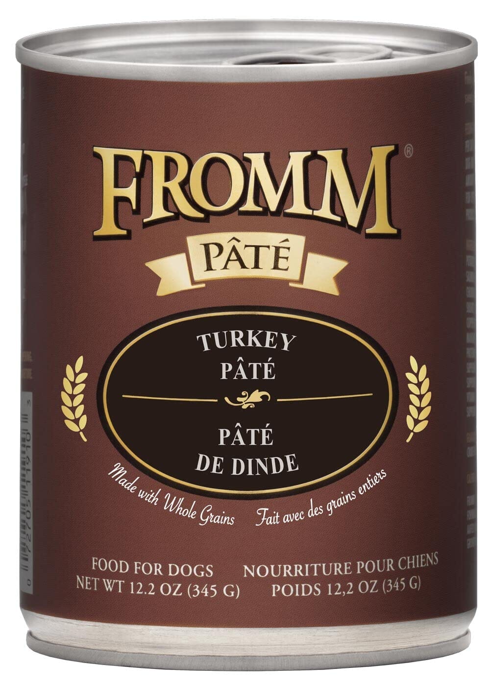 FROMM Gold Turkey Pate Canned Dog Food - 12.2 Oz - Case of 12  