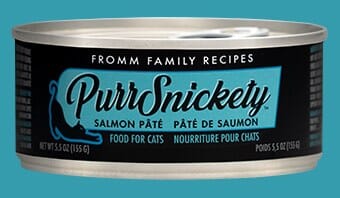 FROMM PurrSnickety Salmon Pate Canned Cat Food - 5.5 Oz - Case of 12  