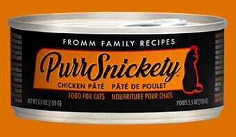 FROMM PurrSnickety Turkey Pate Canned Cat Food - 5.5 Oz - Case of 12  