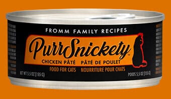 FROMM PurrSnickety Turkey Pate Canned Cat Food - 5.5 Oz - Case of 12