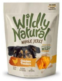 Fruitables Wildly Natural Chick Breast Dog Jerky Treats - 12 oz Pouch  