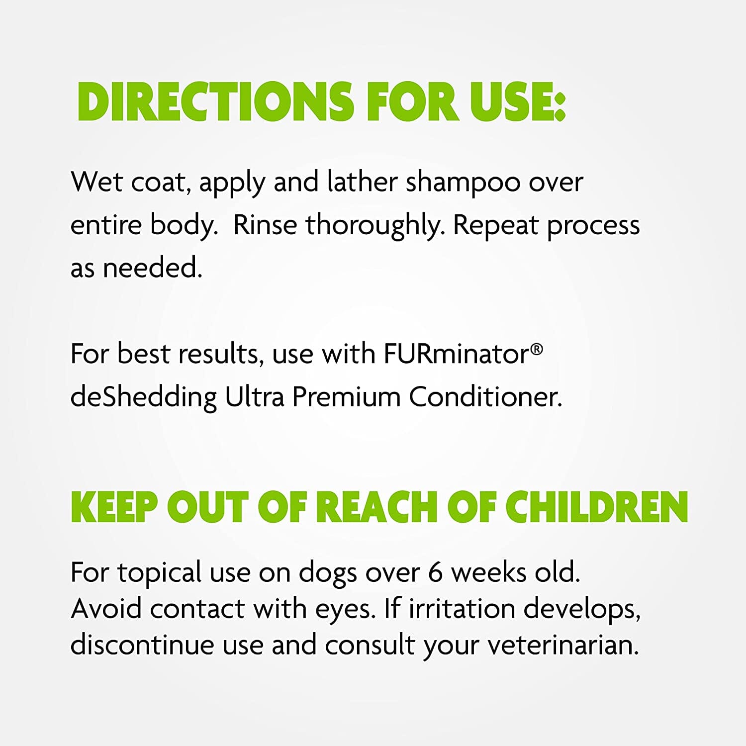 FURminator Sensitive Skin Dog Shampoo - 16Oz  