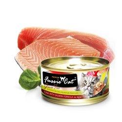 Fussie Cat Premium Tuna with Salmon Formula in Aspic Canned Cat Food - 24/2.82 oz Cans - Case of 1  