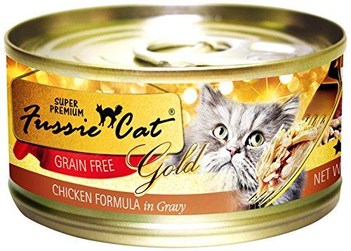 Fussie Cat SP Chicken Formula in Gravy Canned Cat Food - 24/2.82 oz Cans - Case of 1  