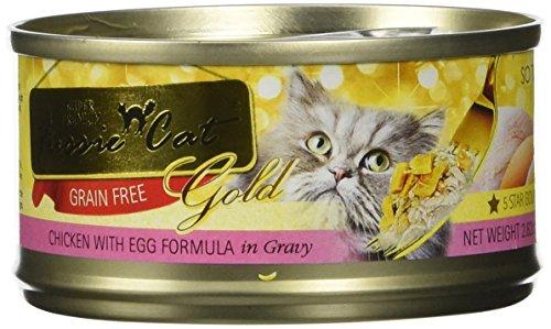 Fussie Cat Sp Chicken with Egg Formula in Gravy Canned Cat Food - 24/2.82 oz Cans - Case of 1  