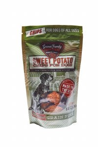 Gaines Family Farm Grain-Free Sweet Potato Chips Natural Dog Chews - 4 oz Bag