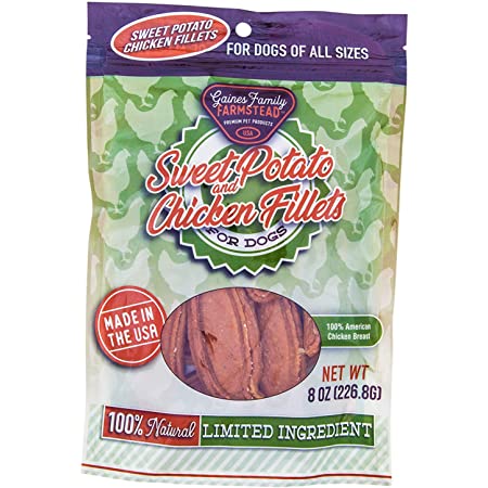Gaines Family Farm Limited Ingredient Diet Chicken Fillet Natural Dog Chews - 8 oz Bag  