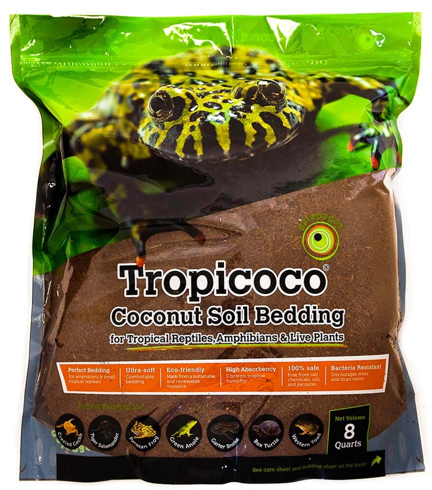 Galapagos Tropicoco Coconut Soil Bedding Substrate Pouch - Brown - 8 qt  