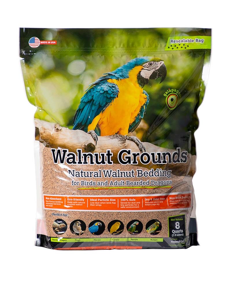 Galapagos Walnut Grounds Bedding Natural - 8 qt  