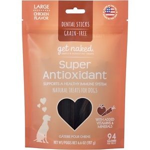 Get Naked Grain-Free Dog Chewy Stick Antioxidants - Large - 6.6 Oz  