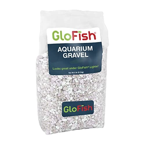 Glofish Aquarium Gravel Freshwater Gravel - Pearl - 5 Lbs - 6 Pack
