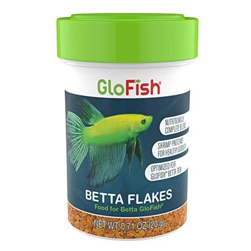 Glofish Betta Fish Flake Food - .7 Oz  