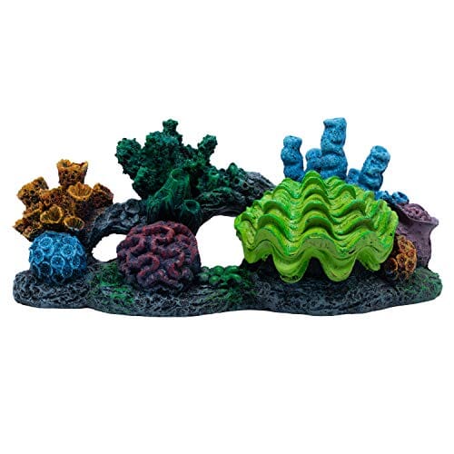 Glofish Coral Air Pump Decor Resin Aquatics Decoration -  