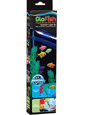 Glofish LED Light Stick Aquarium LED Lighting - Blue and White - 20 Gal - 10 In - 2