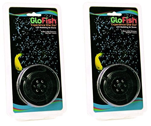 Glofish LED Round Bubbler Aquatics Air Control - Blue  