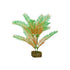 Glofish Multi-Color Plastic Aquarium Plant - Green and Orange - Medium  