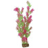 Glofish Multi-Color Plastic Aquarium Plant - Green and Pink - Extra Large  