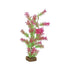 Glofish Multi-Color Plastic Aquarium Plant - Green and Pink - Large  