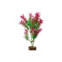 Glofish Multi-Color Plastic Aquarium Plant - Green and Pink - Medium  