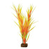 Glofish Multi-Color Plastic Aquarium Plant - Orange and Yellow - Large  