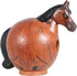 Gord-O Horse Bird House - Brown - 7.5 X 4.7 X 12.6 In  