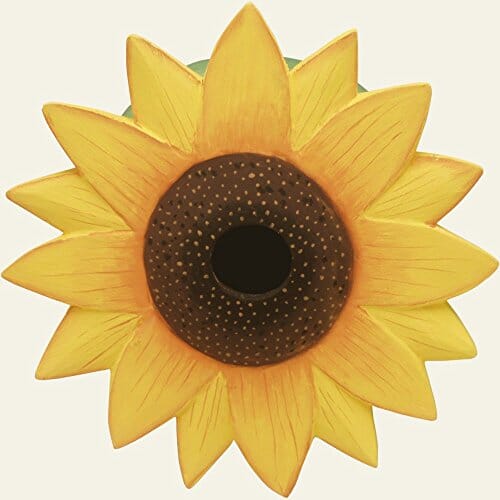 Gord-O Sunflower Wild Bird House - Yellow - 8.5 X 5.9 X 8.5 In  