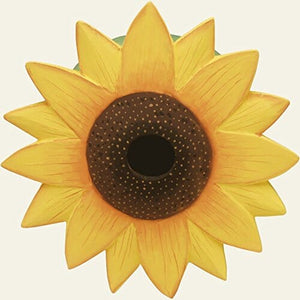 Gord-O Sunflower Wild Bird House - Yellow - 8.5 X 5.9 X 8.5 In