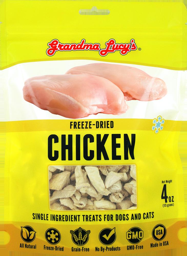 Grandma Lucy's Chicken Freeze-Dried Dog Treats - 3.5 oz Bag  