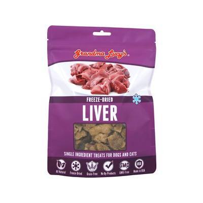 Grandma Lucy's Liver Freeze-Dried Dog Treats - 2.5 oz Bag  