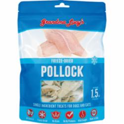 Grandma Lucy's Pollock Freeze-Dried Dog Treats - 1.5 oz Bag  