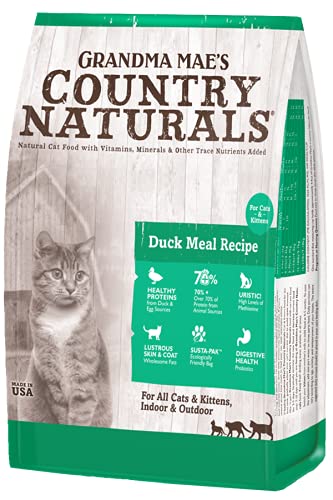 Grandma Mae's Country Naturals Cat Duck Meal - 12 lbs  