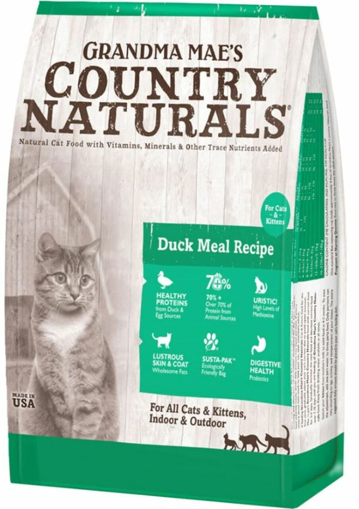 Grandma Mae's Country Naturals Cat Duck Meal - 9 Oz